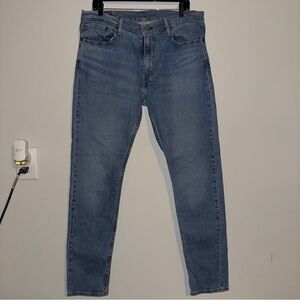 Levi's 512 Men's Straight Jeans in Denim Blue